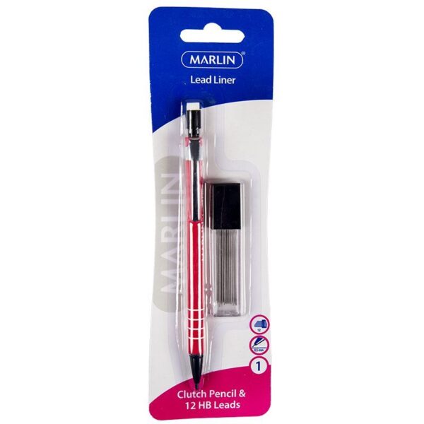 Marlin Clicker Clutch Pencil And Lead Set Red